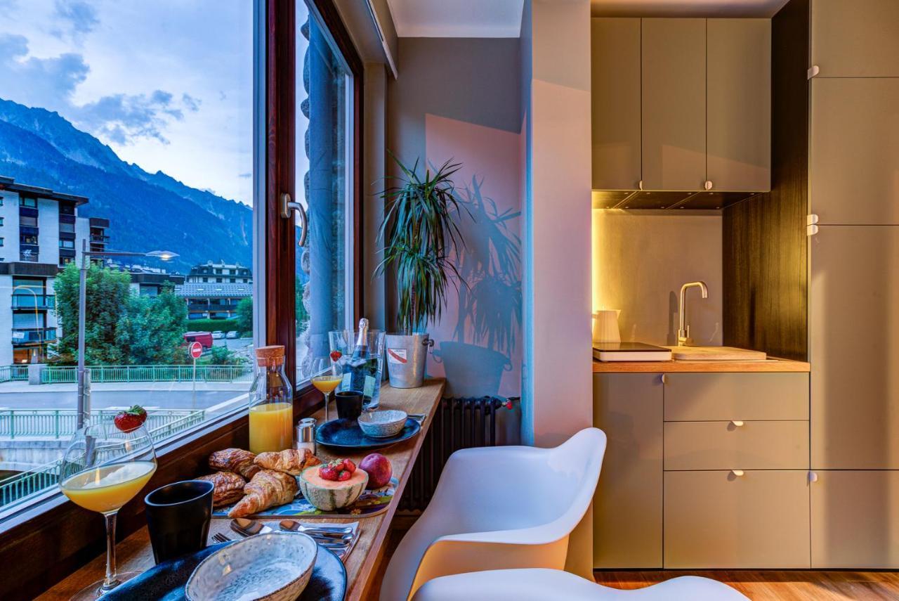 Chamonix City Center Luxury Studio Apartment Екстериор снимка